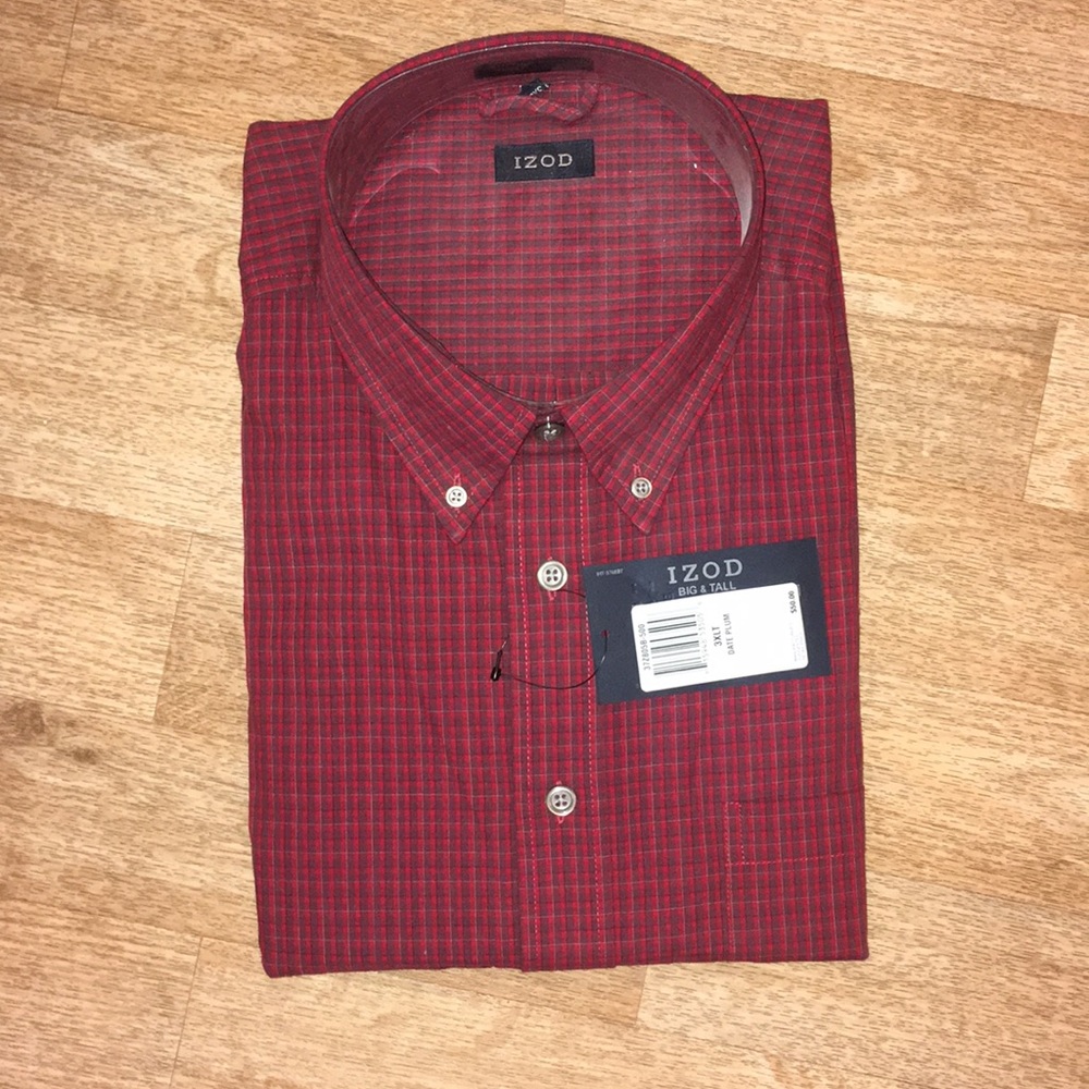 NWT Men’s Izod button up shirt